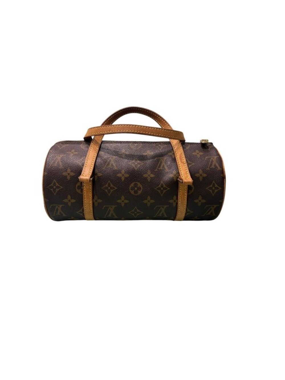 Louis Vuitton Monogram Papillon 26 Brown Leather Handbag